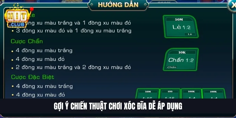 Chiến Thuật Chơi Xóc Đĩa Hiệu Quả Với 3 Công Thức Dễ Áp Dụng Gợi ý chiến thuật chơi xóc đĩa dễ áp dụng